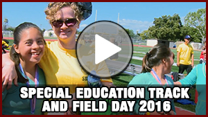 Special Education Track and Field Day 2016 